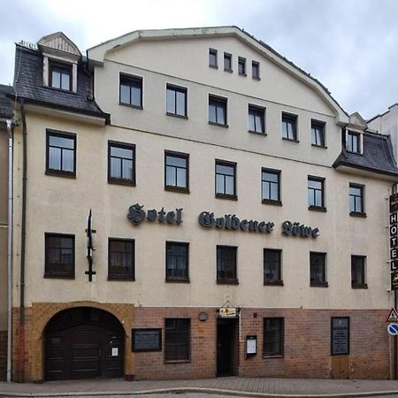 Hotel Goldener Loewe Цойленрода Экстерьер фото